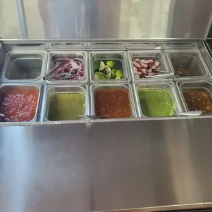 Salsa bar