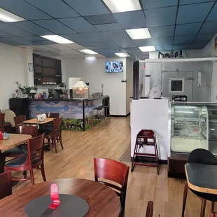 the interior of a restaurant