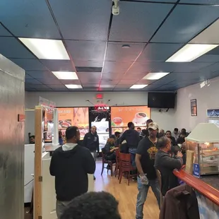 a large group of people