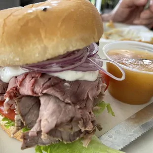 Roast beef sandwich