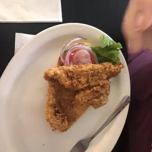 Pork Fritter Sandwich