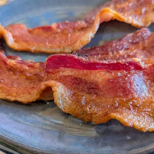 Close up of the Bacon