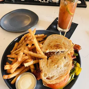 BLT with Black Truffle Fries