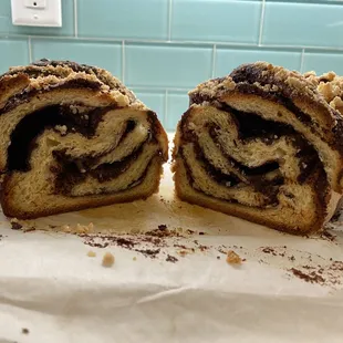 Chocolate babka.