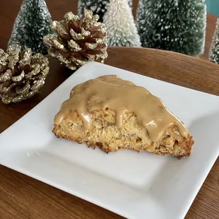 Maple Walnut Oat scone