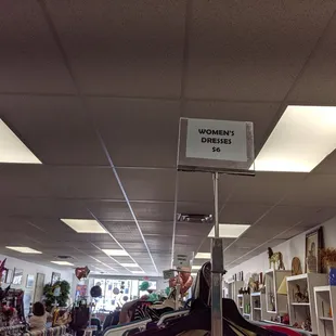 Inside the store