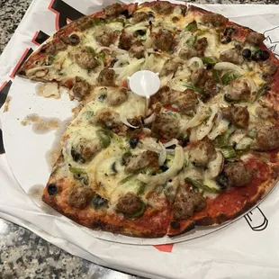 Sausage Pizza