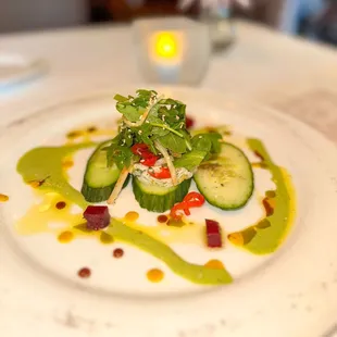 Jumbo Lump Crabmeat &amp; Roasted Pineapple Salad