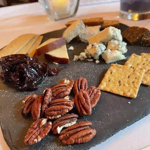 Cheeseboard: the sweet onion jam was my favorite selection on the board!