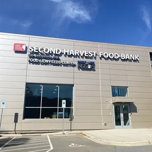 Front entrance of building