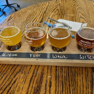 Beer flight