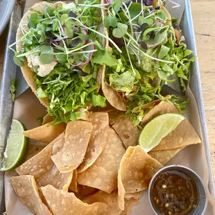 Chipotle Lime Cauliflower Tacos