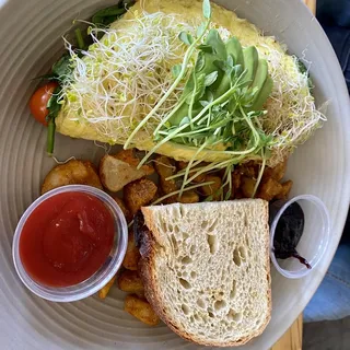 Veggie Omelet*