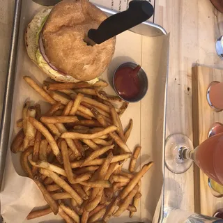 Plant Based Burger.