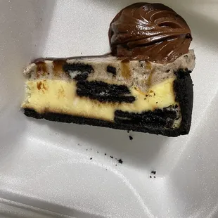 Oreo cheesecake.
