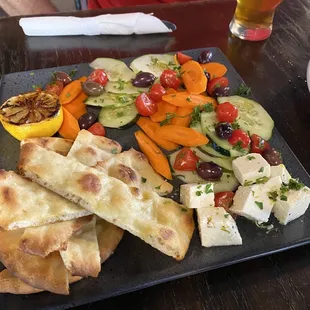Hummus platter