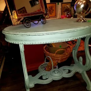 Wonderfully detailed occasional table.