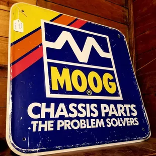 Old chassis sign