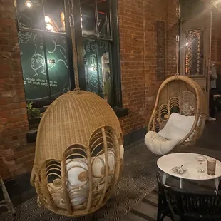 Outside seating area