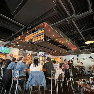 The Second Street Brewery bar
