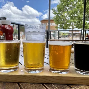 Good selection of beers.