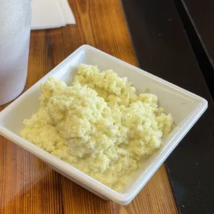 Cole slaw ... too puréed for me