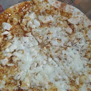 Brazilian chicken flat bread
