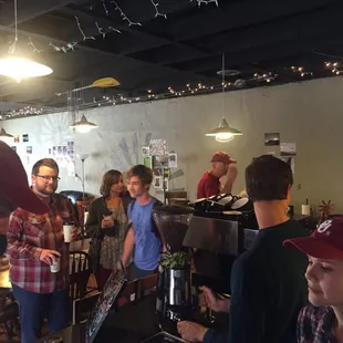 A non-profit coffee shop!