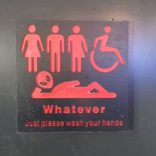 Just wash your hands!