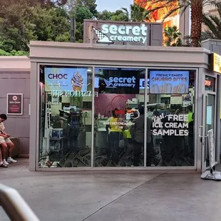 On Las Vegas Blvd., directly across the street from Wynn in Fashion Show mall.