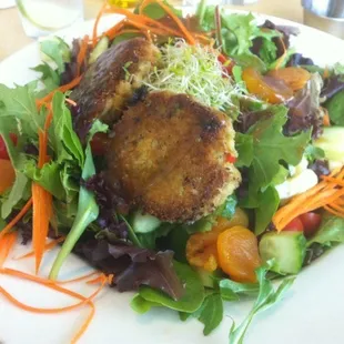 Crab Cake Salad