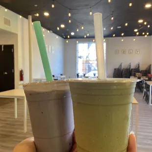 Matcha Ice Milk Tea