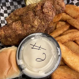 Two piece lemon pepper