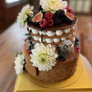Russian Honey Cake Wedding Cake 2-Tiers