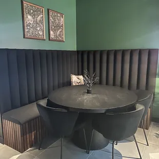 Variety of seating options