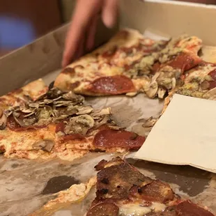 Late night pizza cravings