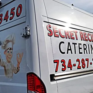 the back of a van