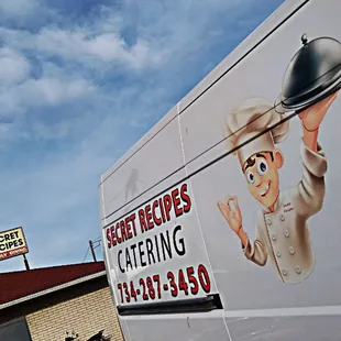 a delivery truck