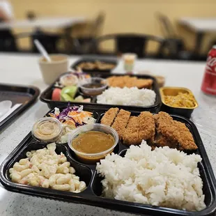 Katsu with curry sauce