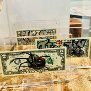 Interesting money art?