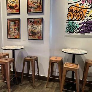 One of many seating areas.