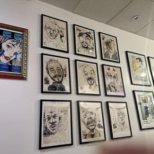 Wall art abounds here!