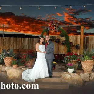 Secret Window outdoor garden area