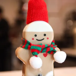 gingerman coconut chai milk tea