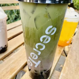 Frankenstein Green Tea Bobia