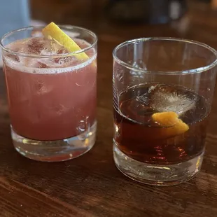 El Diablo and Butternut Squash Old Fashioned