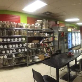 Pano view of the store.
