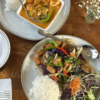 Pumpkin Curry (chicken & shrimp) #Lunch