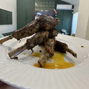 This is the rack of lamb I made from you guys for lunch!!! Definitely fresh meat