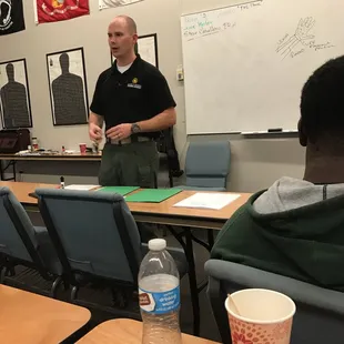 Jessie meeker teaching taser pepper spray and hndcuffs